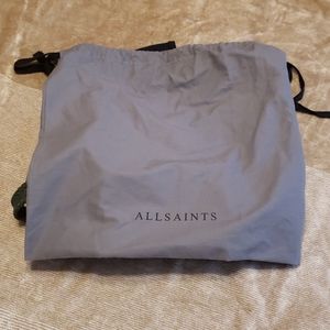 Allsaint Leather Backpack Purse